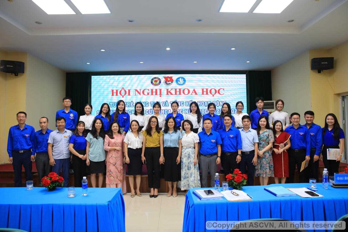 Trường Đại học Hồng Đức tổ chức Hội nghị khoa học Tuổi trẻ sáng tạo và tổng kết hoạt động sinh viên nghiên cứu khoa học năm học 2023 - 2024 